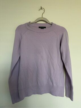 French Connection Lilac Crewneck Sweater Size Large